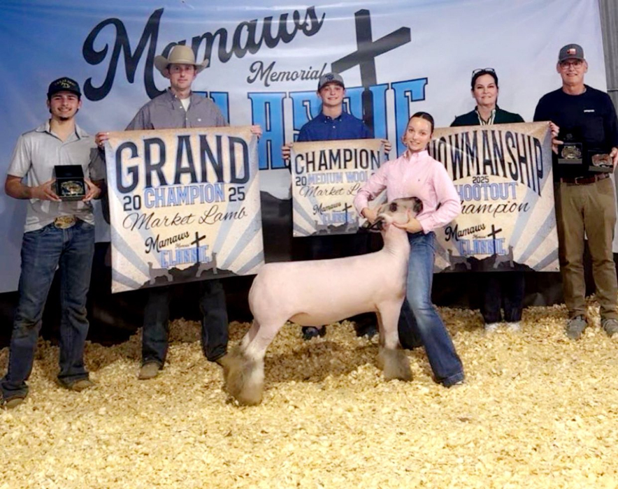 Grand Champion Market Lamb, Champion Medium Wool, Mamaws Memorial Classic Grand Champion Market Lamb, Champion Medium Wool, Mamaws Memorial Classic